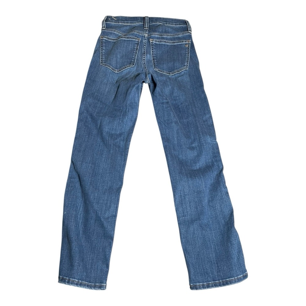 Women's Madewell Mid Rise Stovepipe Jeans Size 23 Inseam 25 Inches - Picture 3 of 9